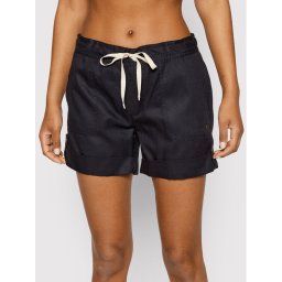 Roxy Szövet rövidnadrág Life Is Sweeter ERJNS03389 Fekete Regular Fit