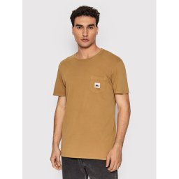 Quiksilver Póló Sub Mission EQYZT06692 Barna Regular Fit