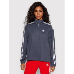 adidas Pulóver adicolor Classics HC4548 Sötétkék Relaxed Fit