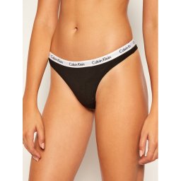 Calvin Klein Underwear Tanga 0000D1617E Fekete
