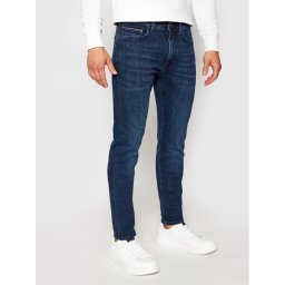 Tommy Hilfiger Farmer Bleecker MW0MW15599 Sötétkék Slim Fit