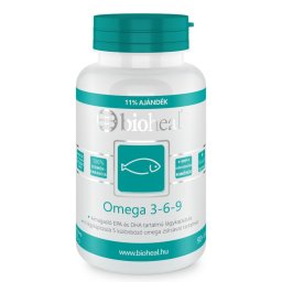 Bioheal Omega 3-6-9 lágykapszula, 100 db