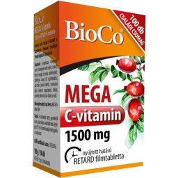 Bioco mega c-vitamin 1500 mg filmtabl.
