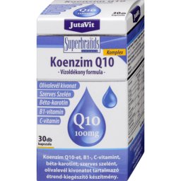 Jutavit koenzim Q10 100 mg vízoldható 30 db