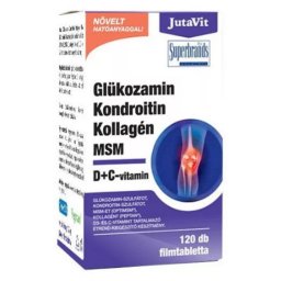 Jutavit glükozamin kondroitin kollagén msm filmtabletta, 120 db