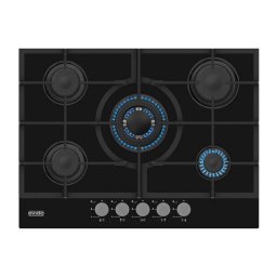 HGM7WB.1 - Evido Murano 70B gáz főzőlap fekete