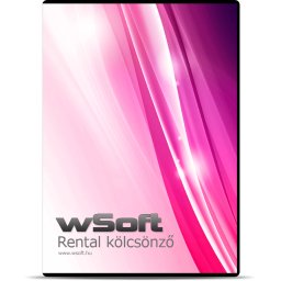 wSoft Rental kölcsönző program - Bérleti szerződés nyilvántartó - 1 év