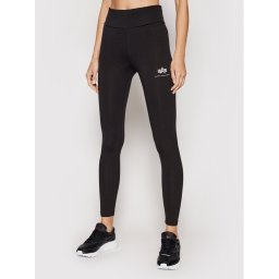 Alpha Industries Leggings Basic 116053 Fekete Slim Fit
