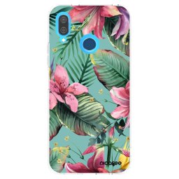 Átlátszó szilikon tok az alábbi mobiltelefonokra Huawei P20 Lite - Hawaii