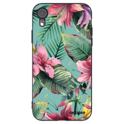 Fekete szilikon tok az alábbi mobiltelefonokra Apple iPhone XR - Hawaii