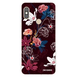 Átlátszó szilikon tok az alábbi mobiltelefonokra Xiaomi Redmi Note 5 Global - Dark Meadow