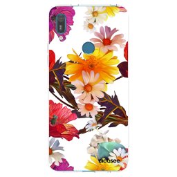 Átlátszó szilikon tok az alábbi mobiltelefonokra Huawei Y7 2019 - Meadow