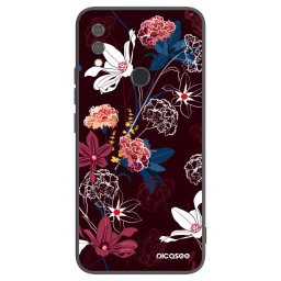 Fekete szilikon tok az alábbi mobiltelefonokra Xiaomi Redmi Note 7 - Dark Meadow