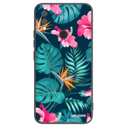Fekete szilikon tok az alábbi mobiltelefonokra Xiaomi Redmi Note 7 - Pink Monstera