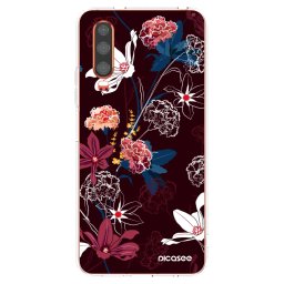 Átlátszó szilikon tok az alábbi mobiltelefonokra Huawei P30 - Dark Meadow