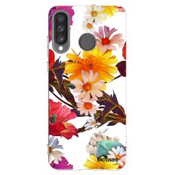 Átlátszó szilikon tok az alábbi mobiltelefonokra Huawei P30 Lite - Meadow