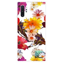 Átlátszó szilikon tok az alábbi mobiltelefonokra Samsung Galaxy Note 10+ N975F - Meadow