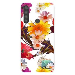 Átlátszó szilikon tok az alábbi mobiltelefonokra Xiaomi Redmi Note 8 - Meadow