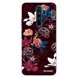 Átlátszó szilikon tok az alábbi mobiltelefonokra Xiaomi Redmi Note 8 Pro - Dark Meadow