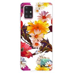 Átlátszó szilikon tok az alábbi mobiltelefonokra Samsung Galaxy A71 A715F - Meadow