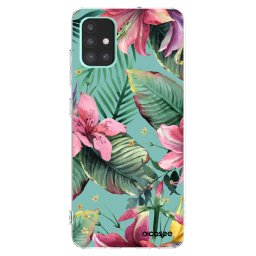 Átlátszó szilikon tok az alábbi mobiltelefonokra Samsung Galaxy A51 A515F - Hawaii