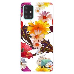 Átlátszó szilikon tok az alábbi mobiltelefonokra Samsung Galaxy A51 A515F - Meadow