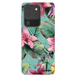Átlátszó szilikon tok az alábbi mobiltelefonokra Samsung Galaxy S20 Ultra 5G G988F - Hawaii