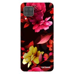 Átlátszó szilikon tok az alábbi mobiltelefonokra Huawei P40 Lite - Dark Peonny