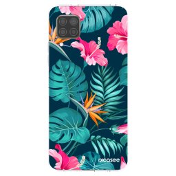 Átlátszó szilikon tok az alábbi mobiltelefonokra Huawei P40 Lite - Pink Monstera