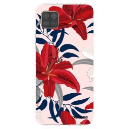 Átlátszó szilikon tok az alábbi mobiltelefonokra Huawei P40 Lite - Red Lily