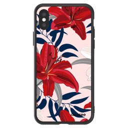 ULTIMATE CASE Apple iPhone X/XS - készülékre - Red Lily