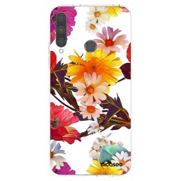 Átlátszó szilikon tok az alábbi mobiltelefonokra Huawei P40 Lite E - Meadow