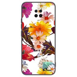 Fekete szilikon tok az alábbi mobiltelefonokra Xiaomi Redmi Note 9 Pro - Meadow