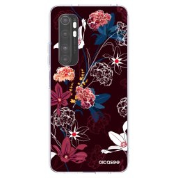 Átlátszó szilikon tok az alábbi mobiltelefonokra Xiaomi Mi Note 10 Lite - Dark Meadow