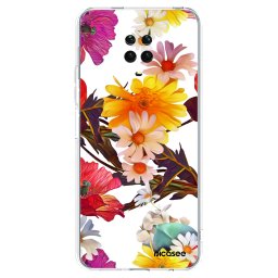 Átlátszó szilikon tok az alábbi mobiltelefonokra Xiaomi Redmi Note 9S - Meadow