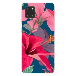 Átlátszó szilikon tok az alábbi mobiltelefonokra Samsung Galaxy Note 10 Lite N770F - Hibiscus