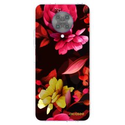 Átlátszó szilikon tok az alábbi mobiltelefonokra Xiaomi Poco F2 Pro - Dark Peonny