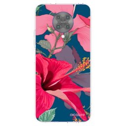Átlátszó szilikon tok az alábbi mobiltelefonokra Xiaomi Poco F2 Pro - Hibiscus