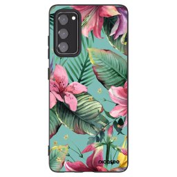 Fekete szilikon tok az alábbi mobiltelefonokra Samsung Galaxy S20 FE - Hawaii