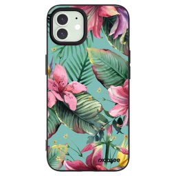 Fekete szilikon tok az alábbi mobiltelefonokra Apple iPhone 12 - Hawaii