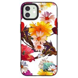 Fekete szilikon tok az alábbi mobiltelefonokra Apple iPhone 12 - Meadow