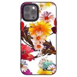 Fekete szilikon tok az alábbi mobiltelefonokra Apple iPhone 12 Pro Max - Meadow