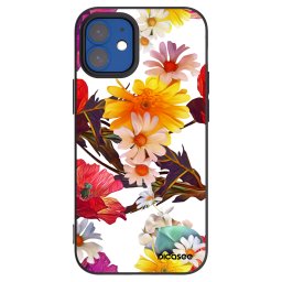 Fekete szilikon tok az alábbi mobiltelefonokra Apple iPhone 12 mini - Meadow