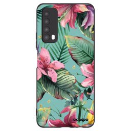 Fekete szilikon tok az alábbi mobiltelefonokra Huawei P Smart 2021 - Hawaii