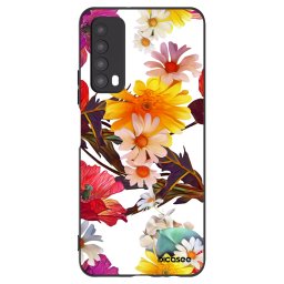 Fekete szilikon tok az alábbi mobiltelefonokra Huawei P Smart 2021 - Meadow