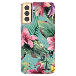 Átlátszó szilikon tok az alábbi mobiltelefonokra Samsung Galaxy S21+ 5G G996F - Hawaii