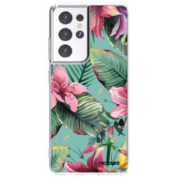 Átlátszó szilikon tok az alábbi mobiltelefonokra Samsung Galaxy S21 Ultra 5G G998B - Hawaii