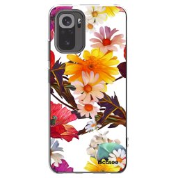 Átlátszó szilikon tok az alábbi mobiltelefonokra Xiaomi Redmi Note 10 - Meadow