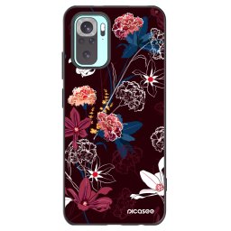 Fekete szilikon tok az alábbi mobiltelefonokra Xiaomi Redmi Note 10 Pro - Dark Meadow