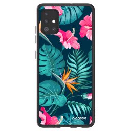 ULTIMATE CASE Samsung Galaxy A51 A515F - készülékre - Pink Monstera